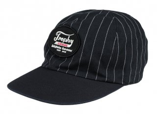 TROPHY CLOTHING [-COKE STRIPE BALL CAP- Black size.7 1/4,7 1/2,7 3/4]