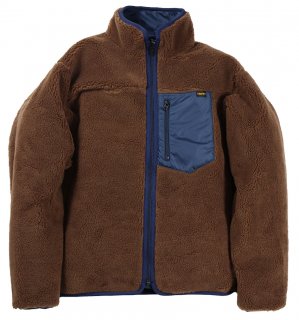 TROPHY CLOTHING [-2 FACE MOUNTAIN JACKET- BrownNavy size.36,38,40,42]