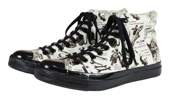 TROPHY CLOTHING [-MILL TRAINERS HI-TOP- Limited×Bike us.8,9