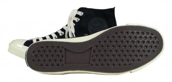 TROPHY CLOTHING [-MILL TRAINERS HI-TOP- Black×Cream us.8,9