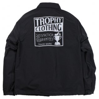 TROPHY CLOTHING [-BOX LOGO SPRING WARM UP JACKET- Black size.36,38,40,42]