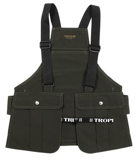 TROPHY CLOTHING [-60/40 GAME BAG- Olive] - 【KNOCK】トロフィー