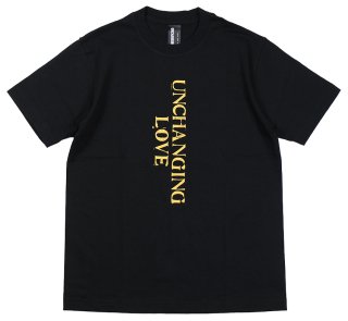 UNCHANGING LOVE [-SS UNCHANGING LOVE TEE SHIRT- MSTD×BLACK BODY size.S,M,L,XL]