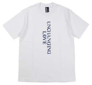UNCHANGING LOVE [-SS UNCHANGING LOVE TEE SHIRT- BLUE×WHITE BODY size.S,M,L,XL]