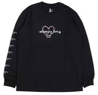 UNCHANGING LOVE [-LS WIND UP LOVE TEE SHIRT- BLACK size.S,M,L,XL]
