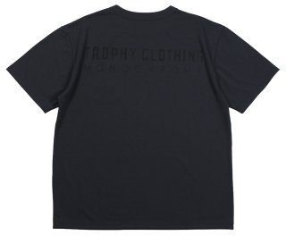 TROPHY CLOTHING [-Monochrome Logo Pc Tee-Charcoal size.36,38,40,42] 