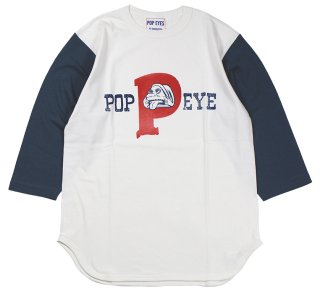 POP EYES [-PPE MONSTER BB TEE SHIRT- WHITE/BLUE size.M,L,XL,XXL]