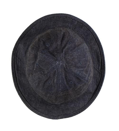 TROPHY CLOTHING [-DENIM ARMY HAT- Indigo size.7 1/4,7 1/2,7 TROPHY CLOTHING [-DENIM ARMY HAT- Indigo size.7 1/4,7 1/2,7