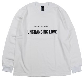 UNCHANGING LOVE [-CLASSIC LOVE TEE SHIRT LS- BLACKIV size.S,M,L,XL]