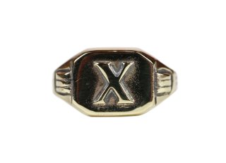 MISTER X [-MISTER X GENUINE RING- K10 size.9桢11桢13桢15]