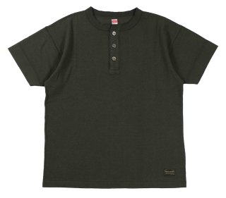 TROPHY CLOTHING [-UTILITY MIL HENLEY TEE- Olive size.36,38,40,42]