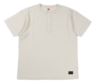 TROPHY CLOTHING [-UTILITY MIL HENLEY TEE- Natural size.36,38,40,42]