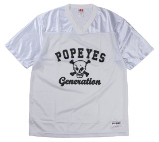 POP EYES [-PPE BROTHERS GAME SHIRT SS- WHT size.M,L,XL]