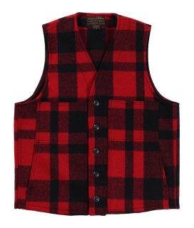 FILSON [-MACKINAW WOOL VEST- RED size.S,M,L,XL]