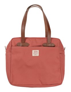 FILSON [-RUGGED TWILL TOTE BAG WITH ZIPPER- WINE]