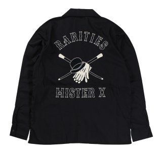 MISTER X [-RARITIES CLUB SHIRT- BLK size.S,M,L,XL,XXL]