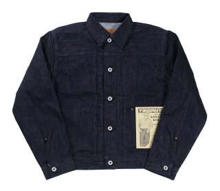TROPHY CLOTHING [-Lot.2705 Button Jacket Garage Denim- Indigo size.36,38,40,42,44,46]