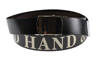 GLAD HAND & Co. [USA LEATHER -GH - SCOUT BELT- BLACK size.S,M,L,XL]