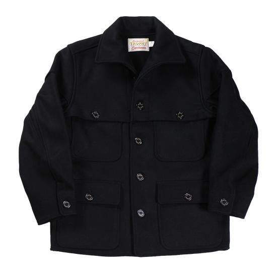 TROPHY CLOTHING [-Cruiser Jacket- Black size.36,38,40,42,44 TROPHY CLOTHING [-Cruiser Jacket- Black size.36,38,40,42,44