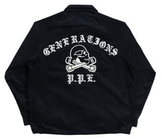 POP EYES [-GENERATIONS CLUB JKT- BLK size.M,L,XL]