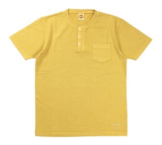 TROPHY CLOTHING [-OD HENLEY TEE- YELLOW size.36,38,40,42]