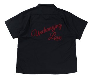 UNCHANGING LOVE [-UCL CLASSIC O/C SHIRT SS- BLK size.M,L,XL]