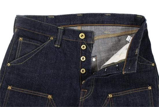TROPHY CLOTHING [-Lot.1606 W Knee Standard Dirt Denim