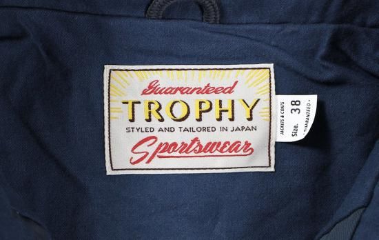 68▢TROPHY CLOTHINGサマーフライトジャケット TS0529-14 68▢TROPHY CLOTHINGサマーフライトジャケット TS0529-14