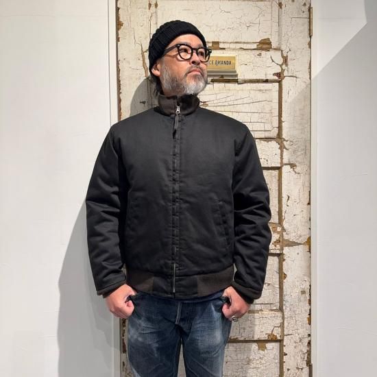 68▢TROPHY CLOTHINGサマーフライトジャケット TS0529-14 TROPHY CLOTHING [-Tanker TR.mfg.Jacket- Black size.36,38,40