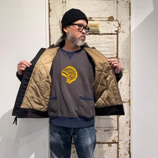 TROPHY CLOTHING [-Tanker TR.mfg.Jacket- Black size.36,38,40 TROPHY CLOTHING [-Tanker TR.mfg.Jacket- Black size.36,38,40