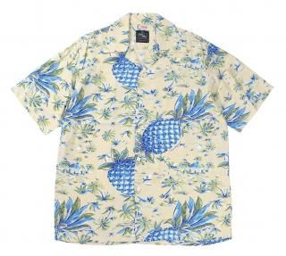 Kona Bay Hawaii [-Big Pineapple- Ivory size.S,M,L,XL]