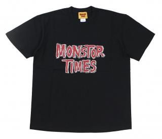 MONSTOR TIMES [-MONSTOR TIMES TEE SHIRT SS- BLACK size.S,M,L,XL]