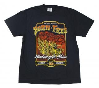 BORNFREE [-BORNFREE 16- BLK size.S,M,L,XL,XXL]