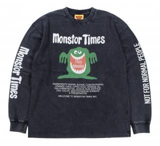 MONSTOR TIMES [-I'M A MONSTOR TEE SHIRT LS- BLACK size.S,M,L,XL]