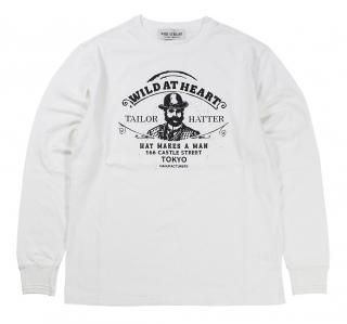 WILD AT HEART [-6.2oz Crew Neck L/S TEE 