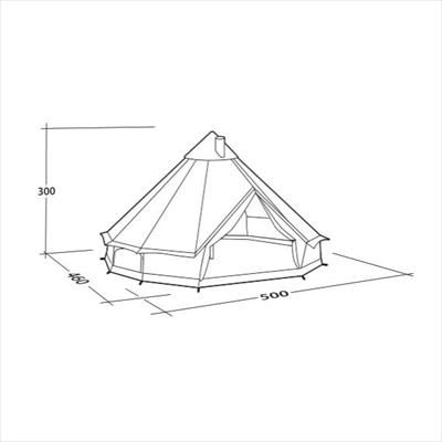 難燃性ポリエステル》【3点セット】 ローベンス テント クロンダイク