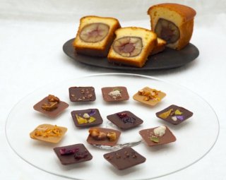 秋の詰め合わせギフト：小布施栗のパウンドケーキとマンディアン・ロートンヌのギフトセット