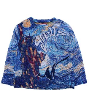 WANNA “W Swells” Tapestry knit MULTI