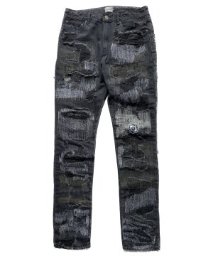 WANNA L.F.S.E 55 Distressed JEANS BLACK