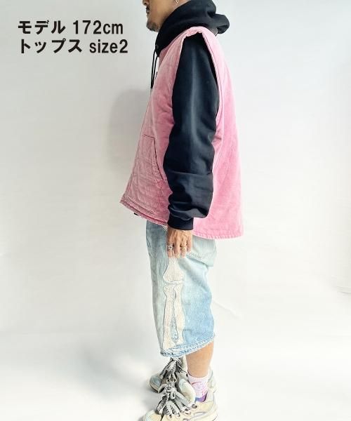 WANNA “Another dimention” duck vest Sakura pink - BILILI