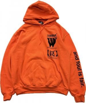 WANNA HOODIE ORANGE