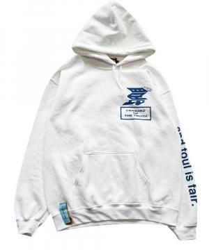 WANNA CENSORD HOODIE WHITE