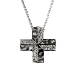 Mara necklace SV925【Brilliant -cut diamonds】