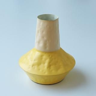 NL1002201091 Vase origami yellow