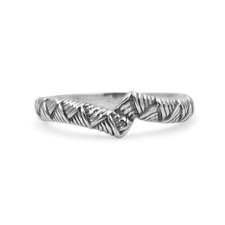 KYOTO COLLECTION Engraved Sterling Siver Band