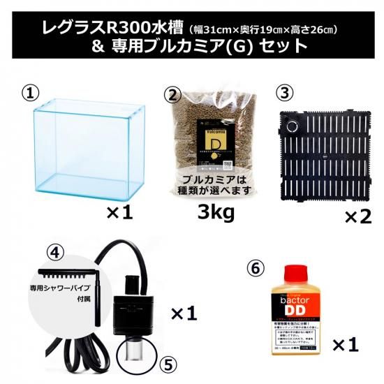 レグラスR300水槽 | ブルカミアシステム - HIROSE WEB SHOP