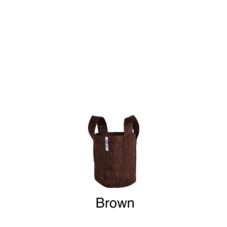 <img class='new_mark_img1' src='https://img.shop-pro.jp/img/new/icons41.gif' style='border:none;display:inline;margin:0px;padding:0px;width:auto;' />[取り扱い終了につきセール中]　 ルーツポーチ Root Pouch　植木鉢　 #1 ハンドルあり(5号　直径15cm)の商品画像