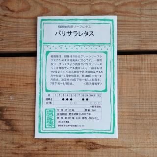 <img class='new_mark_img1' src='https://img.shop-pro.jp/img/new/icons41.gif' style='border:none;display:inline;margin:0px;padding:0px;width:auto;' />[期限切れ間近につきセール] 肉厚　パリサラレタス　光郷城　畑懐(浜名農園)の商品画像