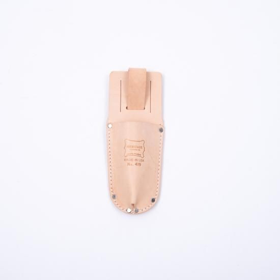 Heritage Leather | 607 BOX SHAPED 2-POCKET POUCH ヘリテージ