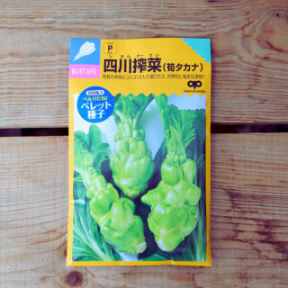 四川搾菜　ザーサイ　筍タカナ Ｌ･200粒（コート種子）中原採集場の商品画像